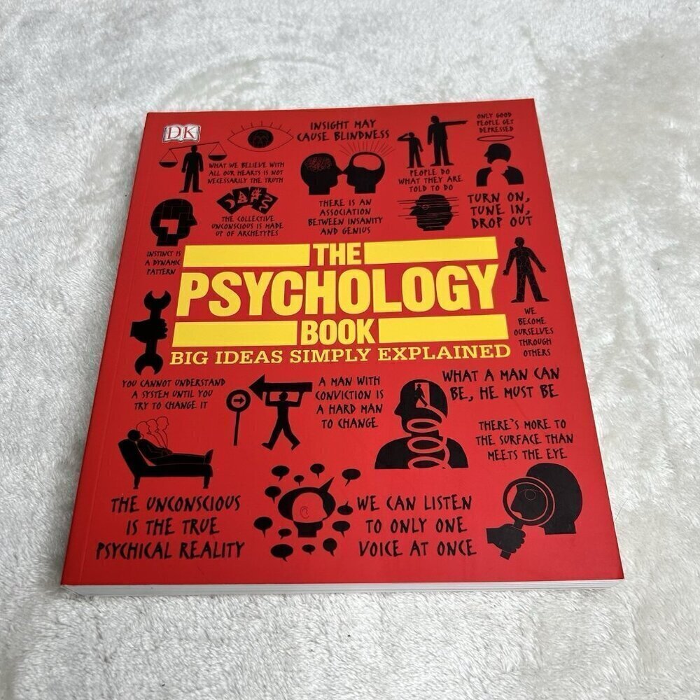 The Psychology Book: Big Ideas Simply Explained DK Paperback NEW